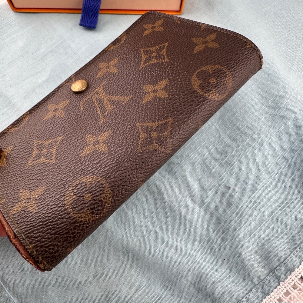 AUTHENTIC LOUIS VUITTON Monogram Porte-Monnaie Billets Tresor Wallet. - Picture 7 of 9